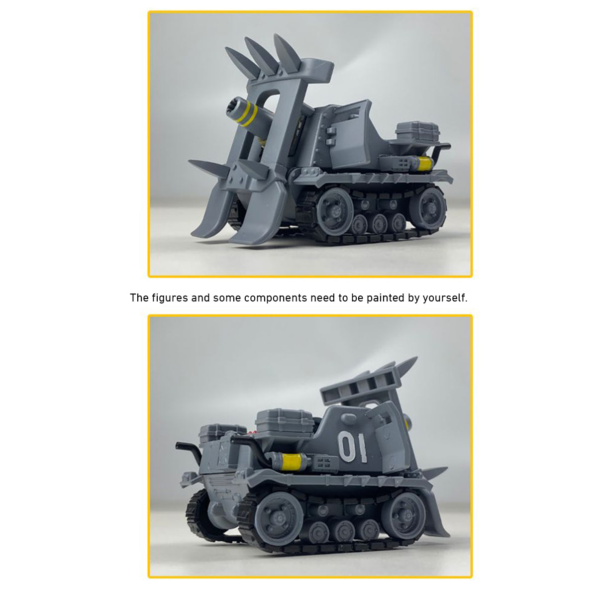 Xinshi Model Metal Slug X 6‑Piece Set Assembly Model Kits