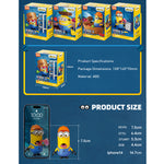 BLOKEES, Jam Factory Series Magical Edition Minions Partners, Stuart/Bob/Kevin/Otto, Easy-Assembly Model Kits
