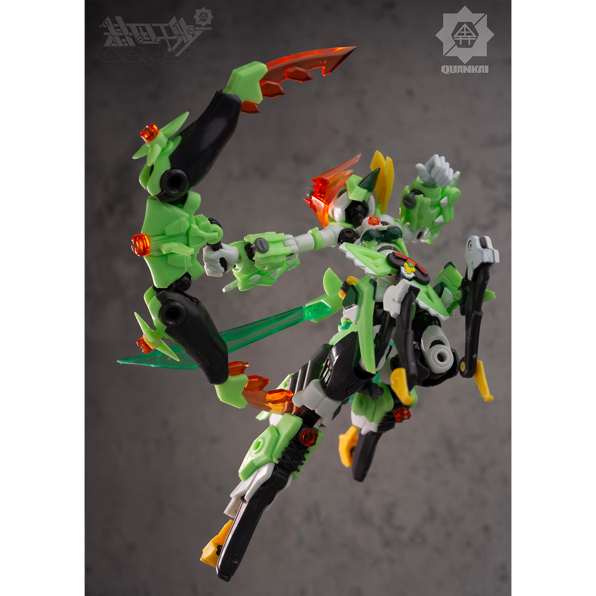 Quankai Studio Gene Interference Series Mantis Armor Suit Mantis Girl QK-TL-001 Assembly Model Kit
