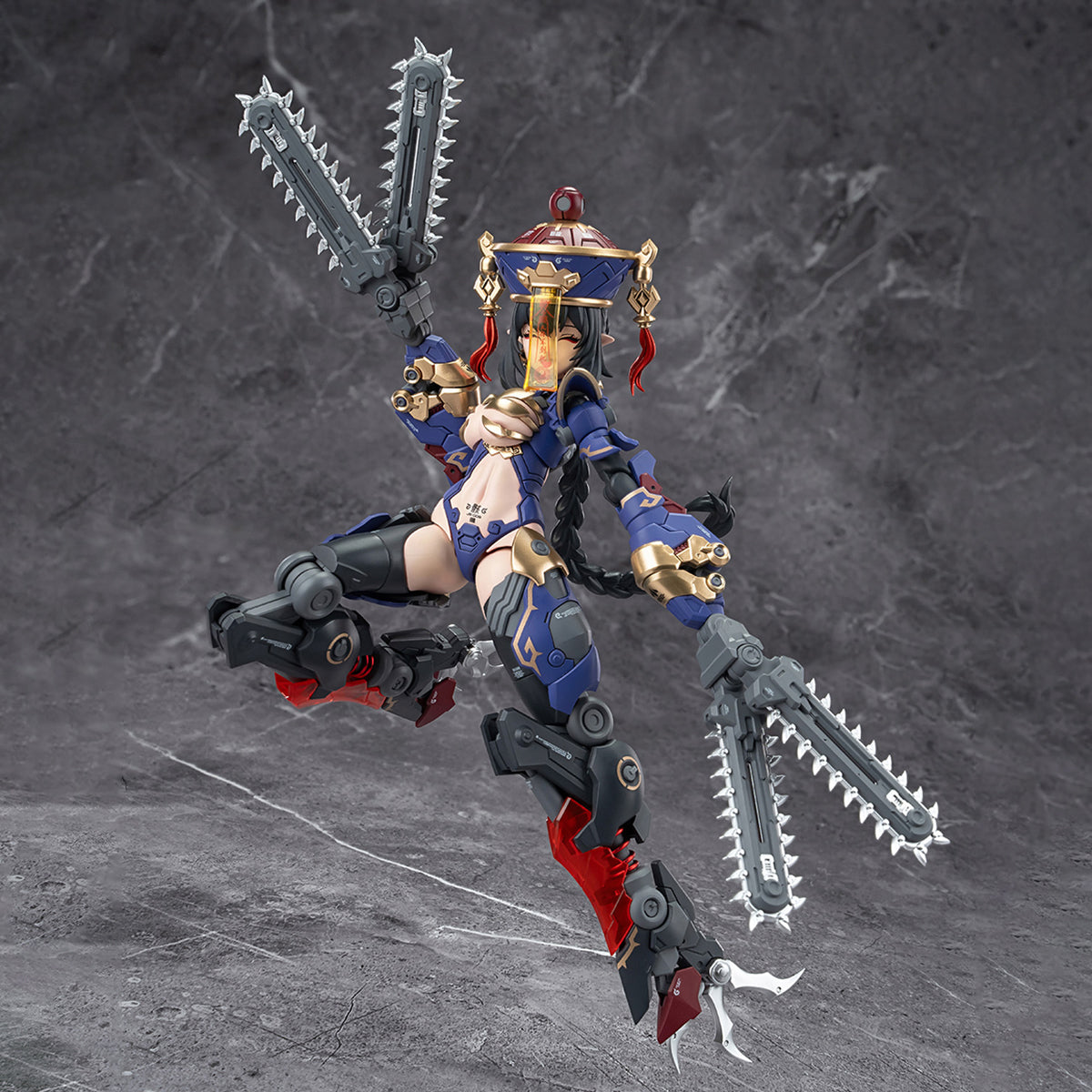 HEMOXIAN Reverberation of Medta Zombie Girl JIULIAN Model Kits