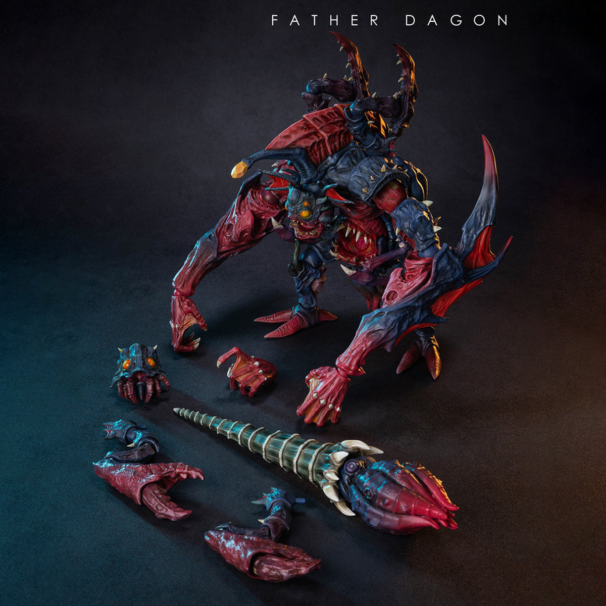 STARARC TOYS H29cm Rational Zero Dagon Action Figure