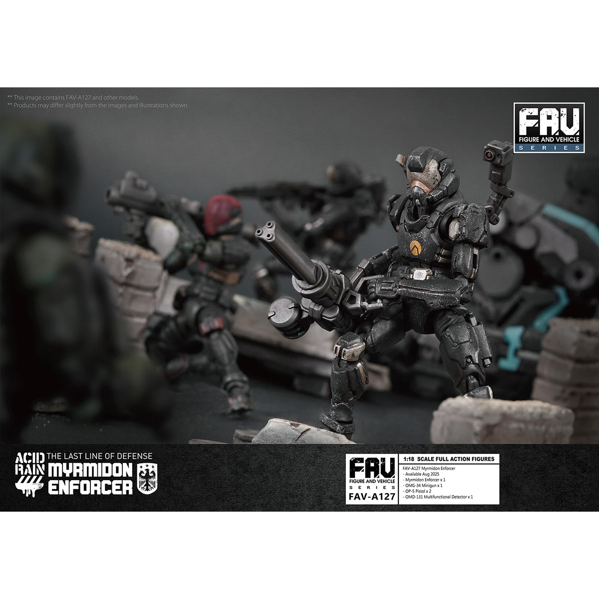 TOY ALLIANCE Acid Rain World FAV-A127 Myrmidon Enforcer Action Figures
