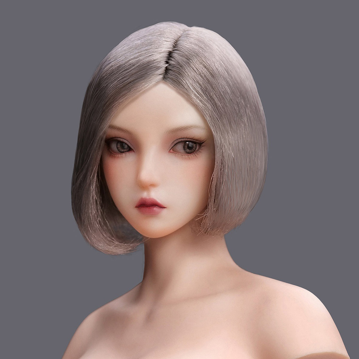 Escultura de cabeza femenina asiática con ojos móviles de YMTOYS - Xiaonan (Versión B) para figuras