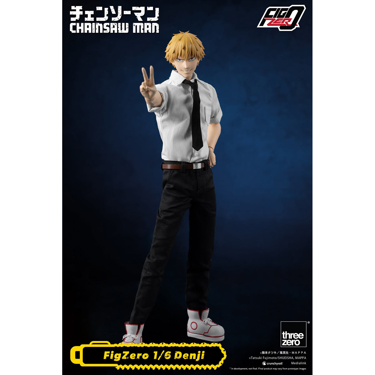Threezero 3Z04080M0 CHAINSAW MAN Power & 3Z04070M0 CHAINSAW MAN Denji 1/6 Scale Action Figure