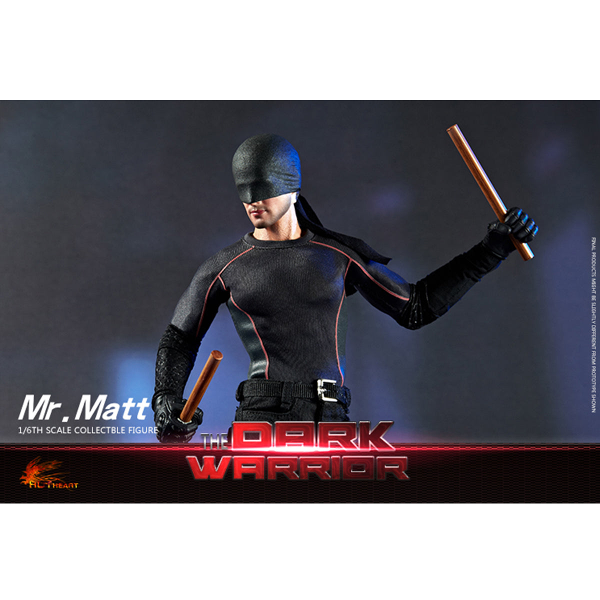 Hot Heart The Dark Warrior New Revision Normal Edition Action Figures