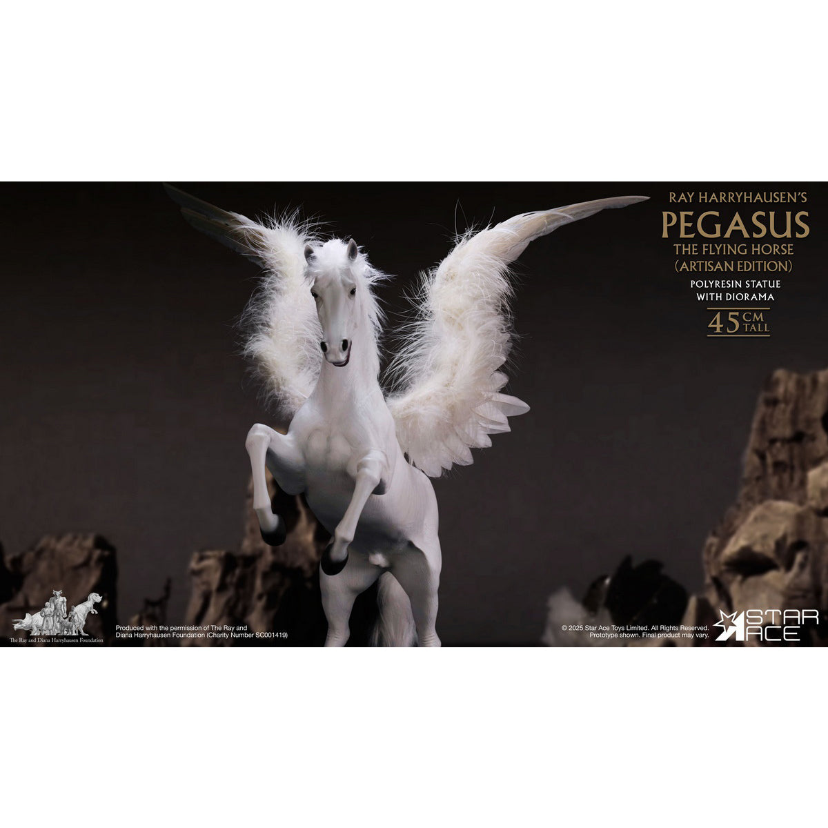STAR ACE Toys The Ymir’s Colosseum Showdown & Pegasus The Flying Horse Ray Harryhausen Series 1/8 Scale Resin Art Figurine