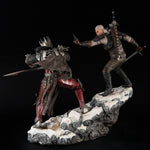 PureArts 1/6 The Witcher 3：Wild Hunt - Geralt vs Eredin Art VideoGame Statue