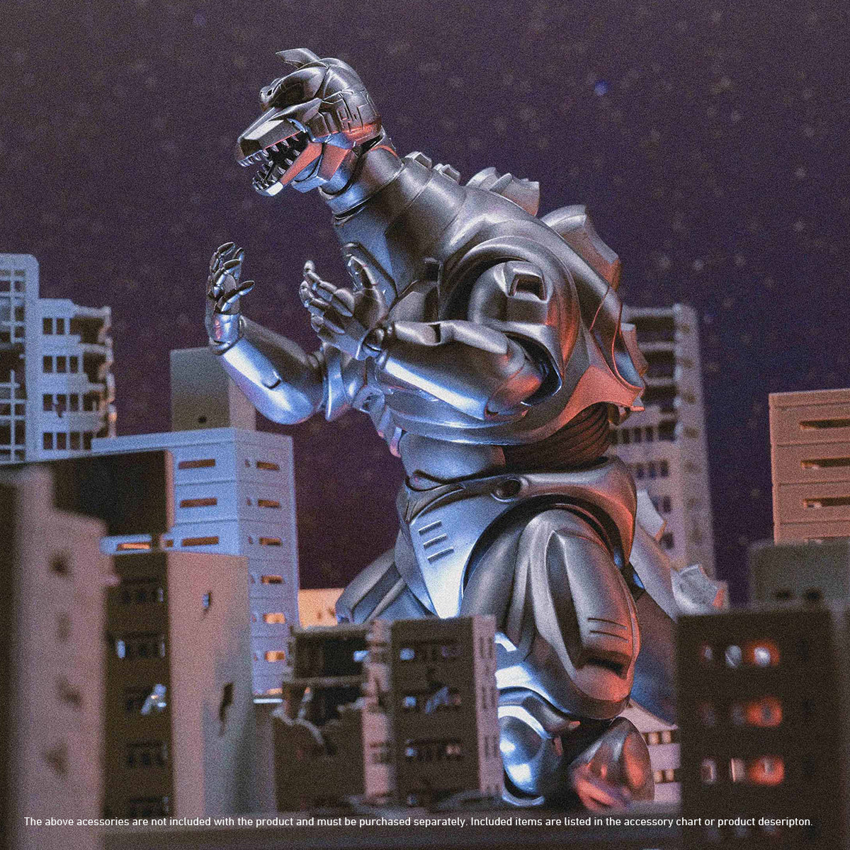HIYA Godzilla vs. Mechagodzila (1993) Super Articulated Mechagodzilla Exquisite Basic Series Action Figure