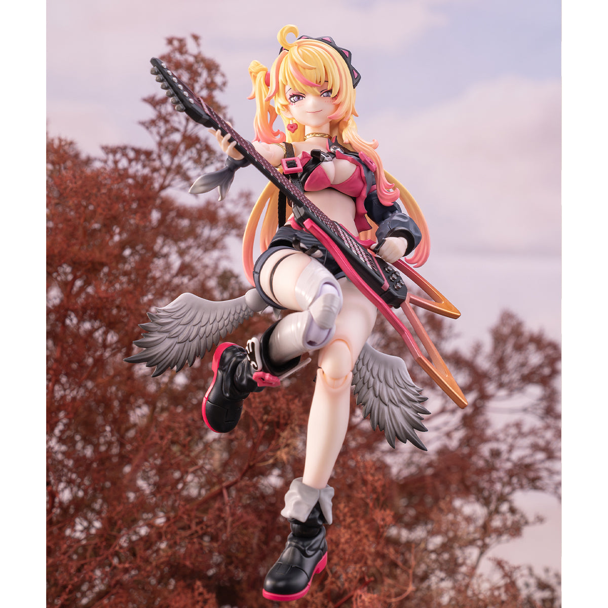 CiYuanJuXiang Magic Sound Angel Maomao Hoshikawa (Yellow Hair Ver.) 1/12 Scale Action Figure