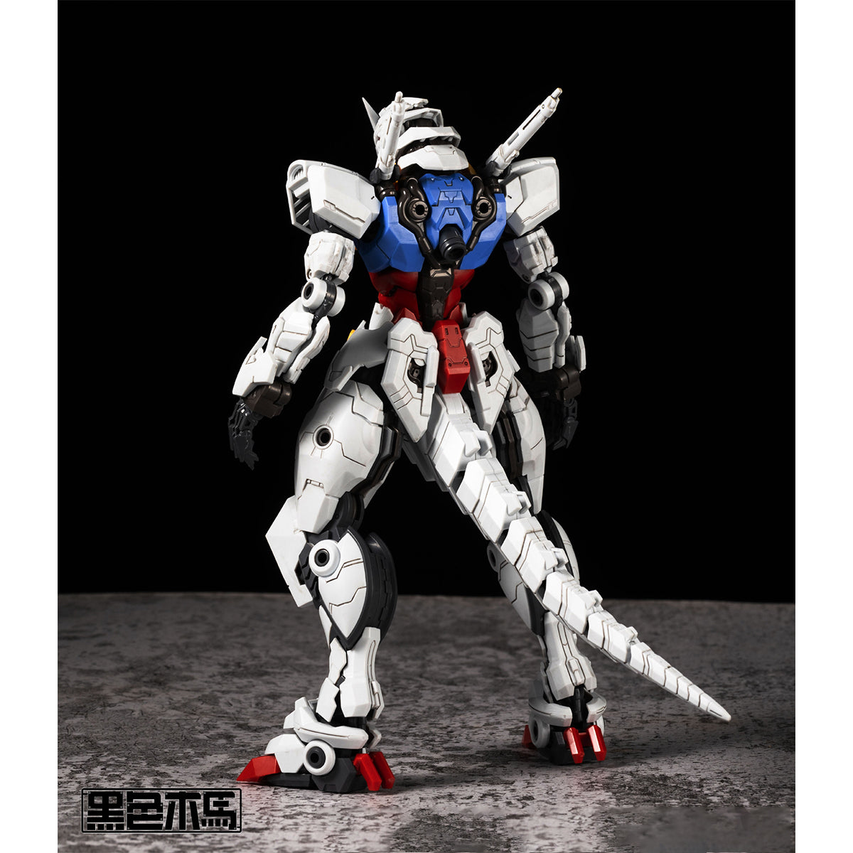 Black Trojan, Beast Machine Gangsuosi Steel Cable Double Antenna Style., 1/100 Scale Model Kits Assembly