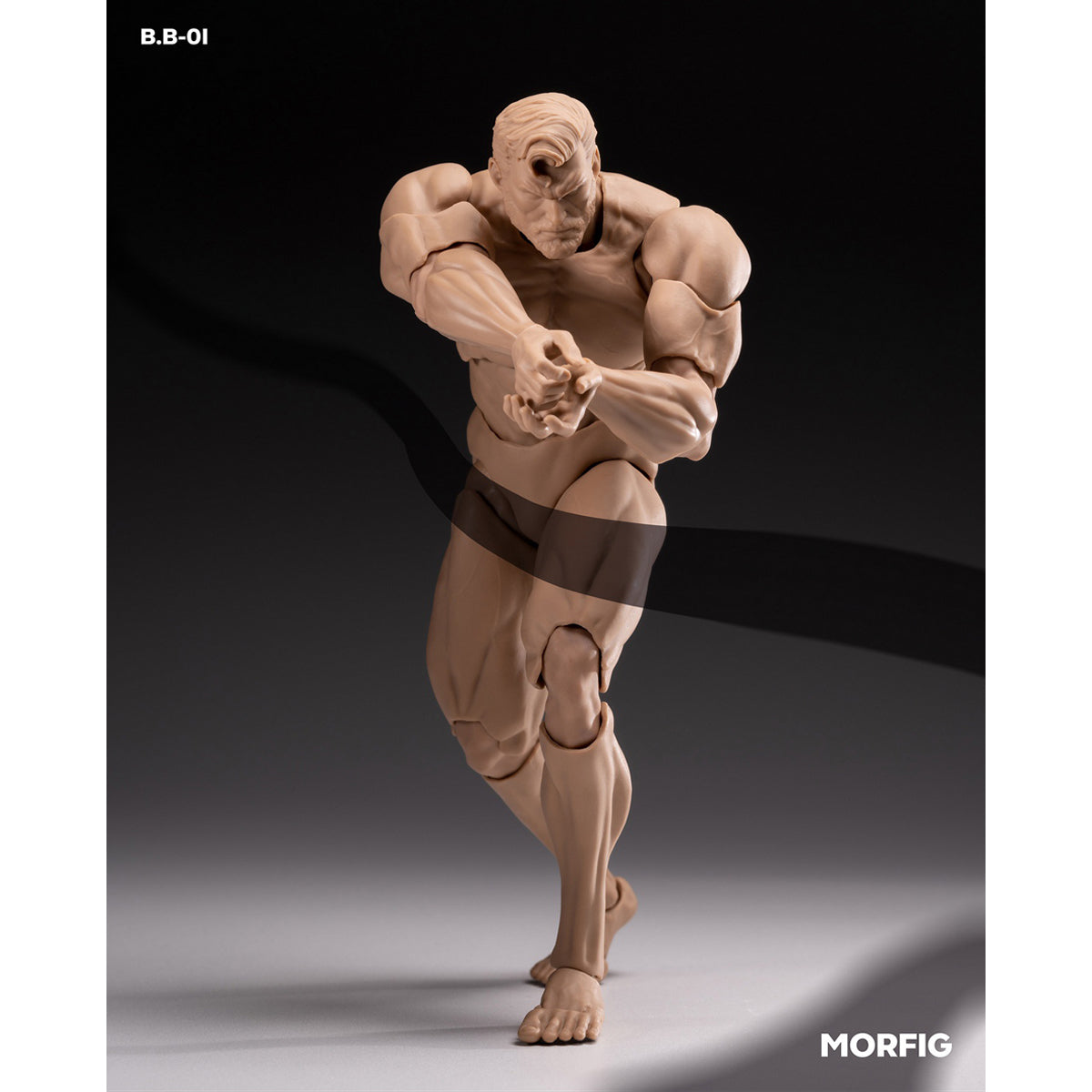 MORFIG Muscular Male Articulated Joints B.B-01 1/12 Scale Action Figure Body