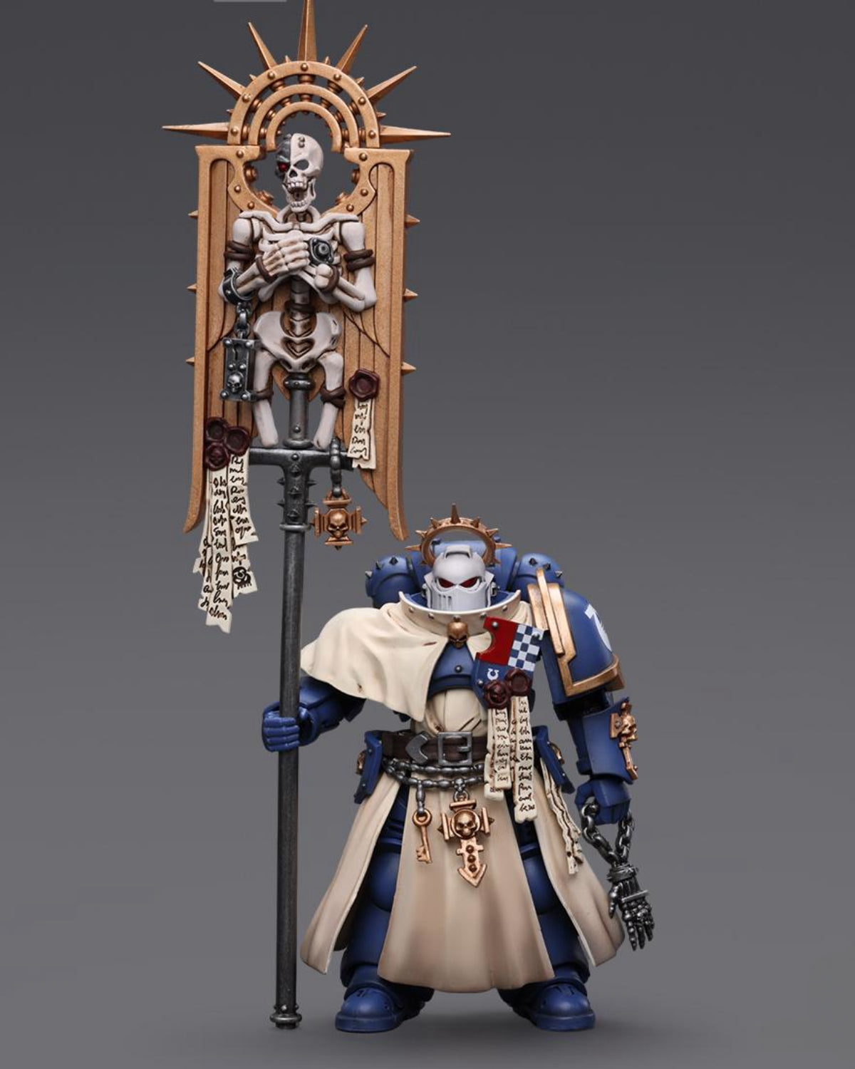 HiPlay JoyToy Warhammer 40K Collectible Figure: Ultramarine Bladeguard Ancient 1:18 Scale Action Figures (Bladeguard Ancient JT8834)