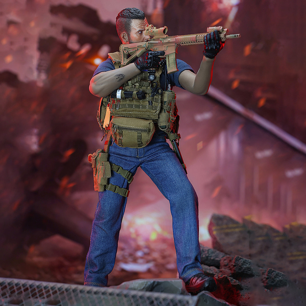 KSTOYS, 141 Task Force Soap, Action Figure