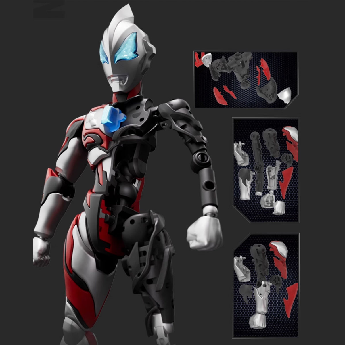 Blokees Ultraman Noah & Ultraman Geed Legendary Edition Assembly Model Kits