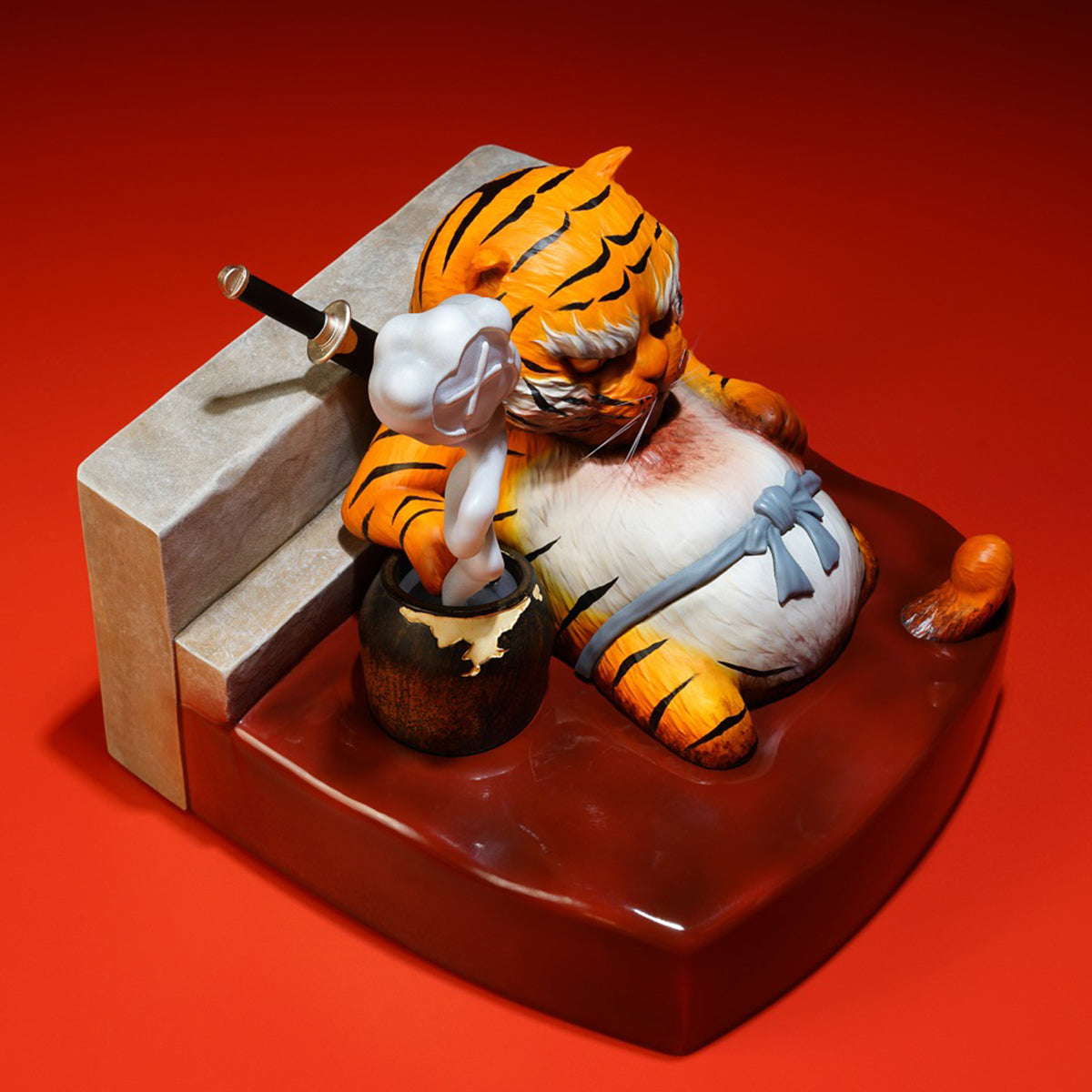 BITS STUDIO First Release: Cat Vanguard Animal Figurine