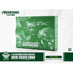 Figura de acción personalizada de TOY ALLIANCE ARCHECORE ARCHE-SOLDIER SQUAD, color verde