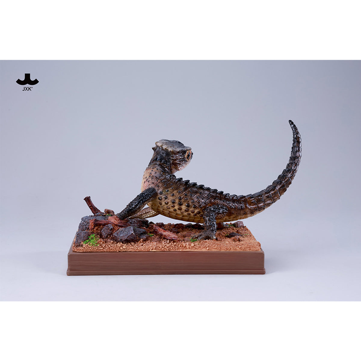 JXK Tribolonotus Gracilis Static Expertly Hand-Painted Lifelike Animal Figurine
