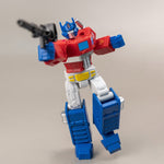 Kits de modelos preensamblados fáciles de Transformers Optimus de la serie Mini Scale AMK de Yolopark