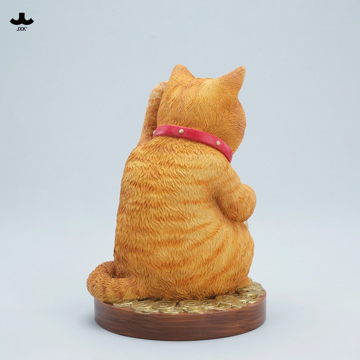 JXK Lucky Cat (JXK360) Maneki-neko Beckoning Fortune Cat Collectible Figure Statue