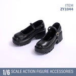 ZYTOYS, Academic Style JK Shoes Model, Doll Accessory for 12-inches Action Figurine