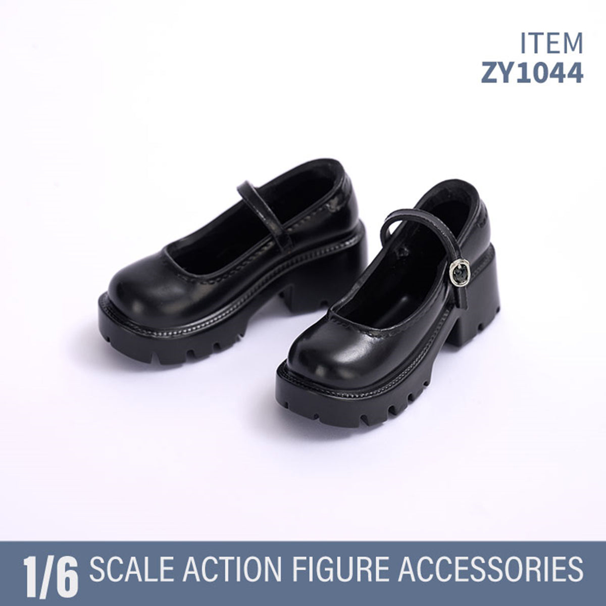 ZYTOYS, Academic Style JK Shoes Model, Doll Accessory for 12-inches Action Figurine