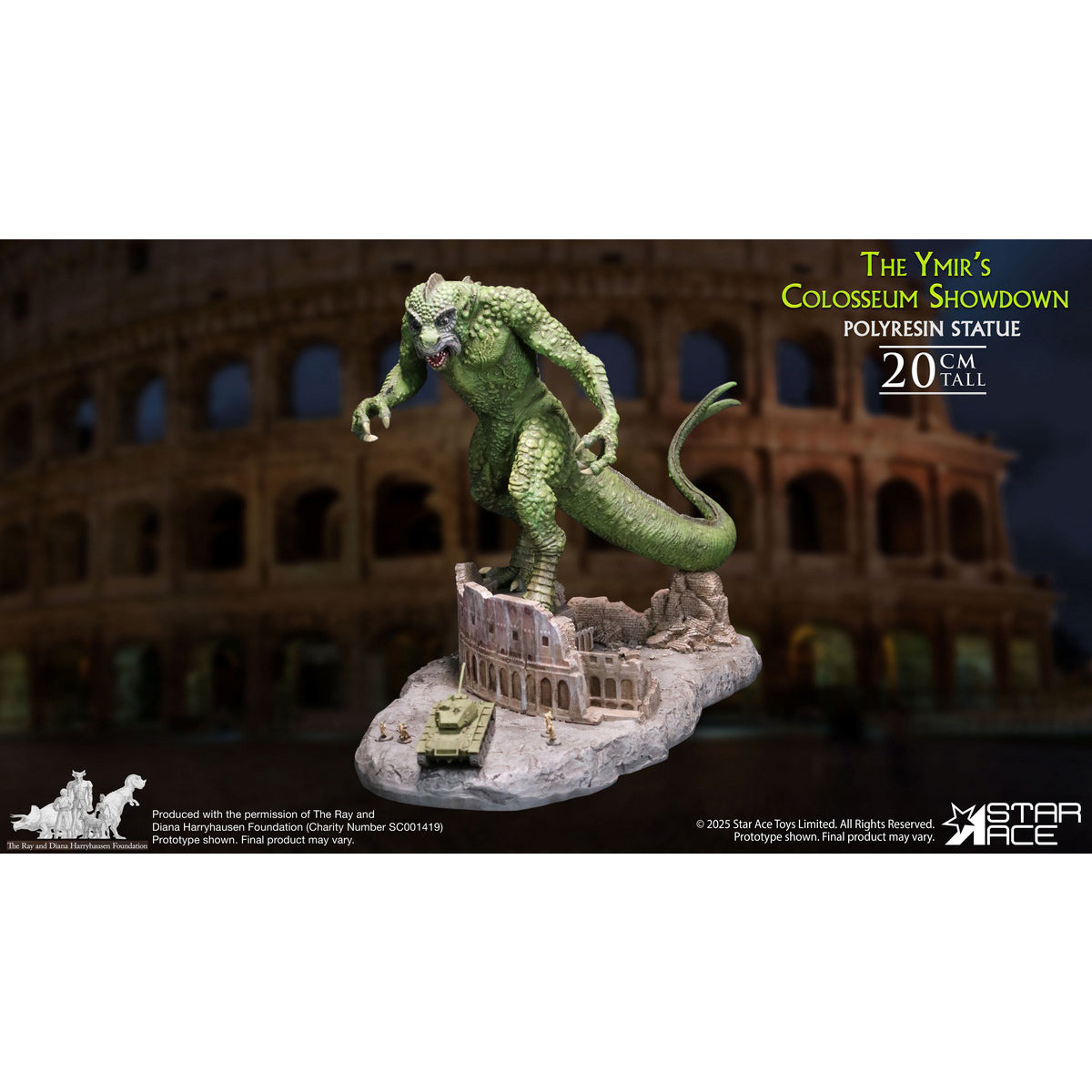 STAR ACE Toys The Ymir’s Colosseum Showdown & Pegasus The Flying Horse Ray Harryhausen Series 1/8 Scale Resin Art Figurine
