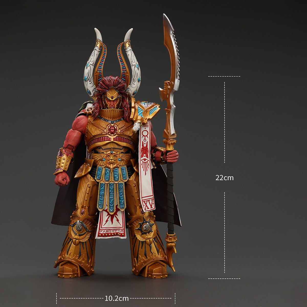 JOYTOY Warhammer The Horus Heresy Series, Thousand Sons: Magnus the Red Primarch of the XVth Legion,  Action Figure