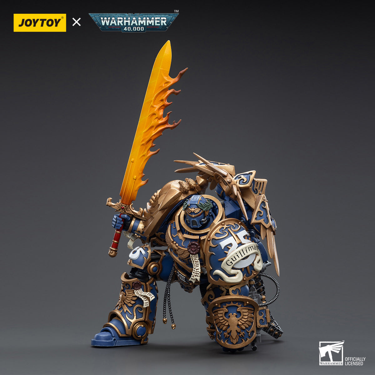 (Only Shipped to the US) JOYTOY Ultramarines Primarch Roboute Guilliman Warhammer 1/18 Scale Action Figure