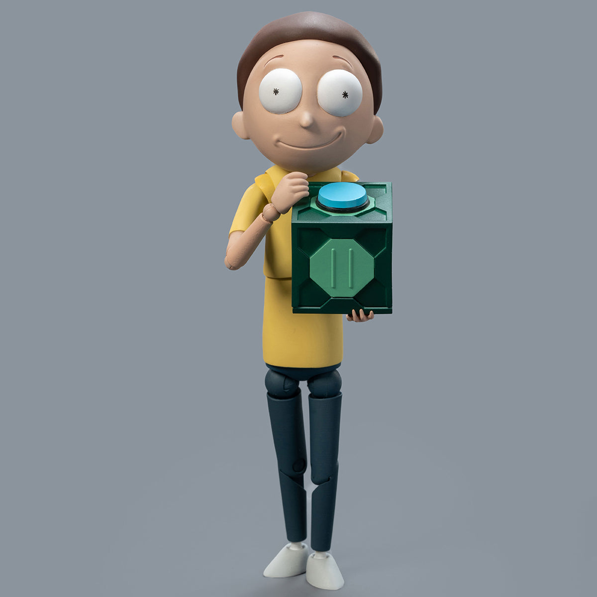 Fondjoy Morty Smith 1/12 figure — Morty holding a green device