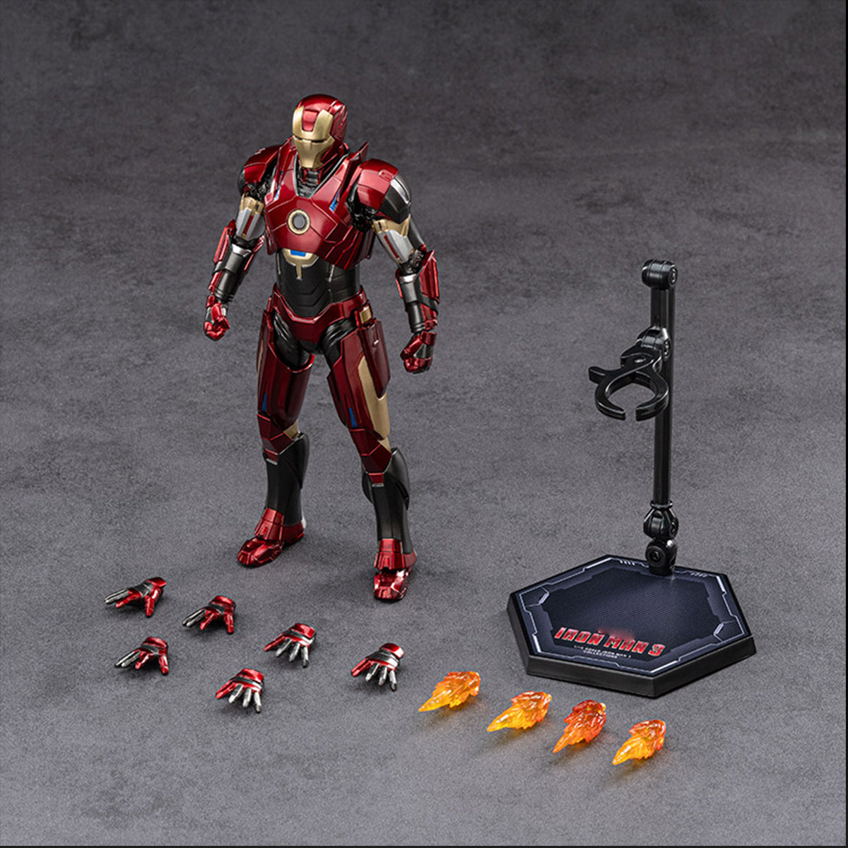Only Shipped to the US) ZD Toys Iron Man MK16 Non-Light-Up Edition 19