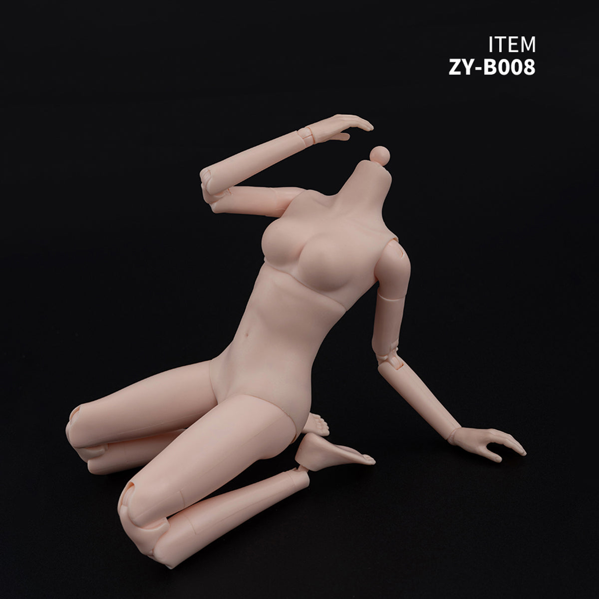 ZYTOYS 1/6 Half-Seamless Slim Long-legged Female Body Action Figures Body