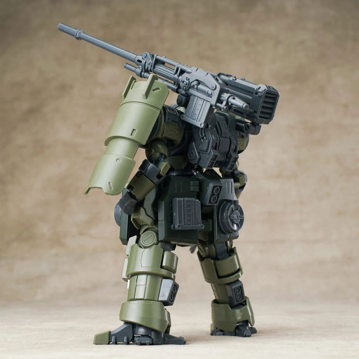 Sheik Mainland Super Cavalry Artillery-Type Zarov (Green) 1/144 Scale Assembly Model Kits