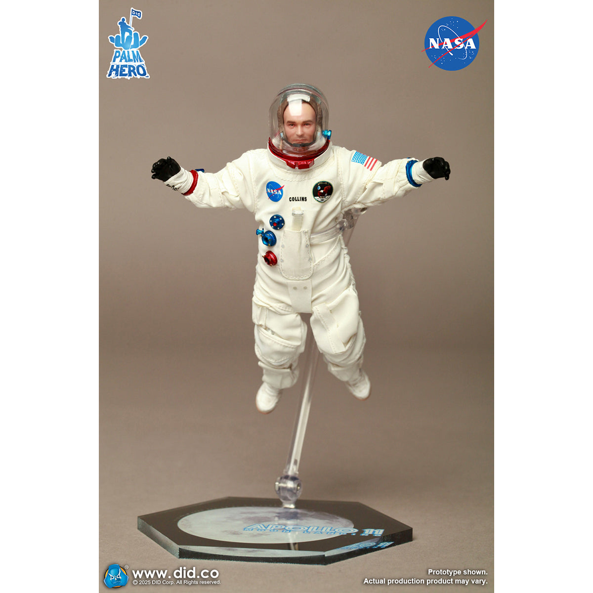 DID, Astronauts Collins XS80035/Astronauts Aldrin XS80034/Astronauts Armstrong XS80033, Action Figures