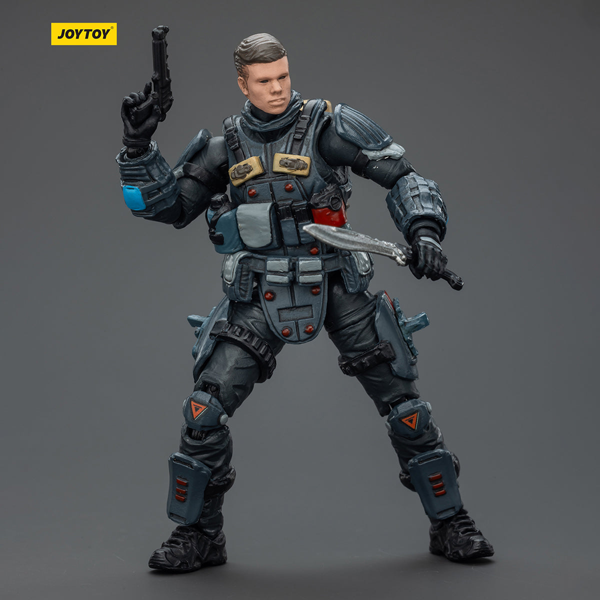 JOYTOY APOC Series Bedrock Fury Fire Strike Mech ST-8618 + UNSC Assaul