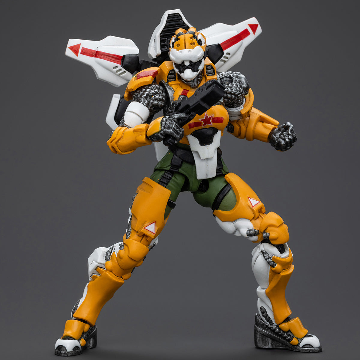 HiPlay JoyToy Infinity Collectible Figure: Yu Jing Special Action Team Tiger Soldier, Female 1:18 Scale Action Figures JT6571