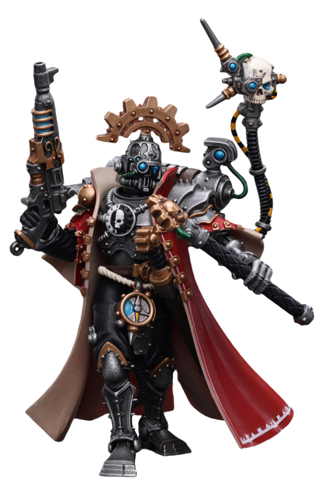 HiPlay JoyToy Warhammer 40K Collectible Figure: Adeptus Mechanicus Skitarii Marshal 1:18 Scale Action Figures