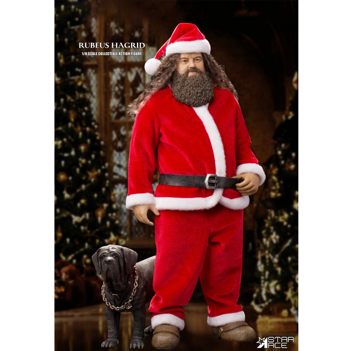 STAR ACE Toys Harry Potter: Rubeus Hagrid Ver.2 Christmas Edition Action Figures