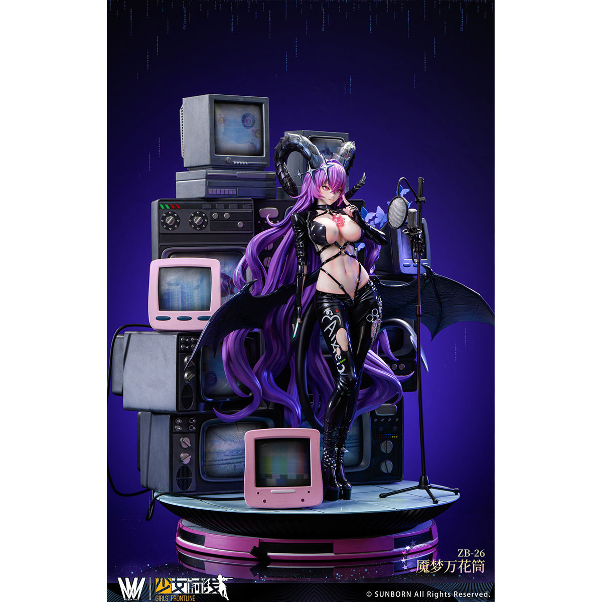 Max Milk Studio SNQX-001 Girls' Frontline Tactical Doll ZB-26 1/4 Scale Art Statue