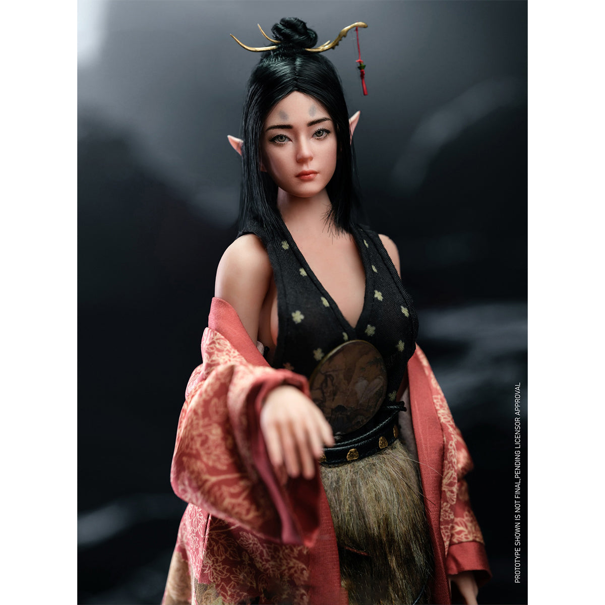 NODT0YS Fox Fairy - Qianping'er Silicone Action Figures