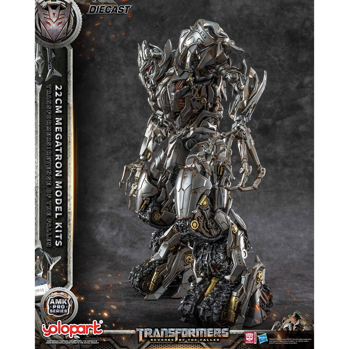 Yolopark AMK PRO Series Transformers：Revenge of the Fallen - Megatron Model Kit