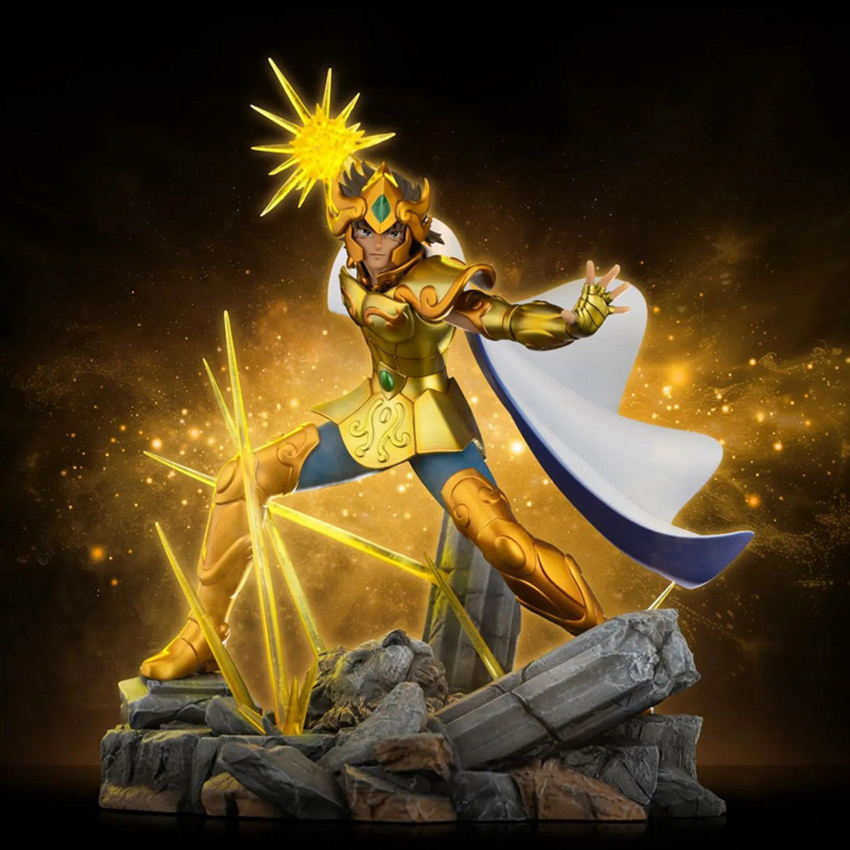 Iron Studios Saint Seiya - Leo Aiolia Art Statue