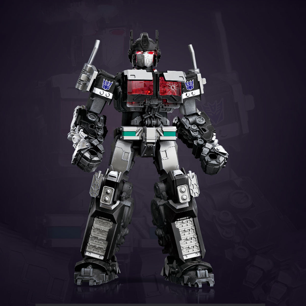 (Only Shipped to the US) BLOKEES Assembly Model Kits: Transformers Classis Class 08 - Nemesis, Mecha Musume Style, Height 13cm Miniature Collectible ATY