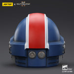JOYTOY Warhammer 40,000, Ultramarines Lieutenant Titus' MKX Helmet & Display Stand, 1/1 Scale Collectibles
