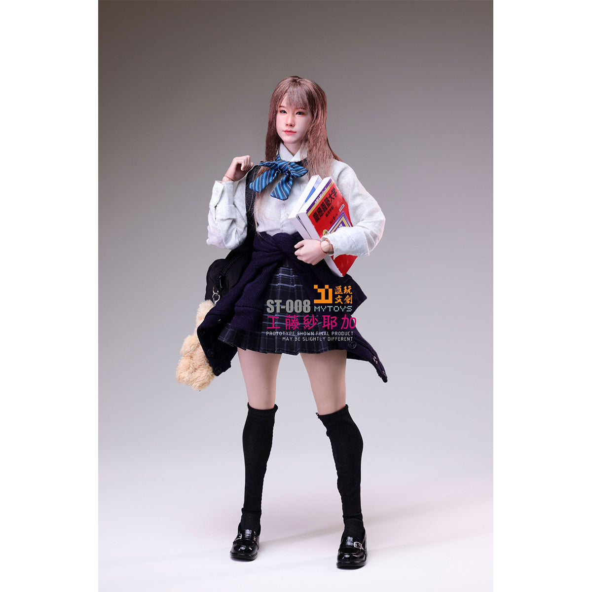 MYTOYS ST-007 ST-008 Kudo Sayaka Hair 1/6 Scale Action Figure