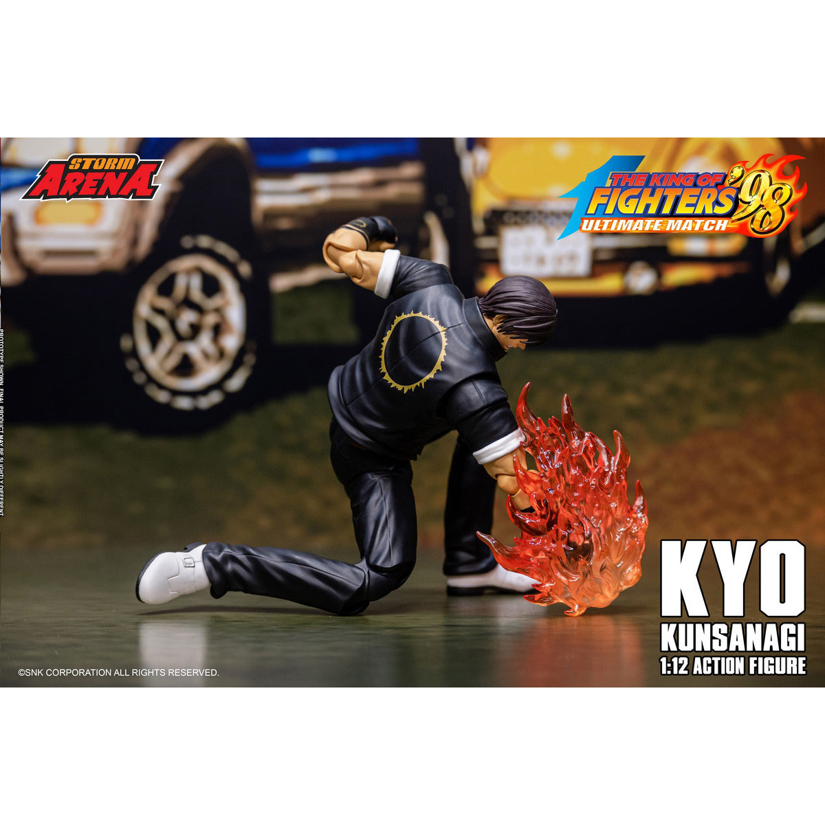 Storm Collectibles The King Of Fighters'98 UM KFSA01 Benimaru Nikaido Storm Arena KFSA02 Goro Daimon Storm Arena KFSA03 Kyo Kusanagi Storm Arena 1/12 Scale Action Figure