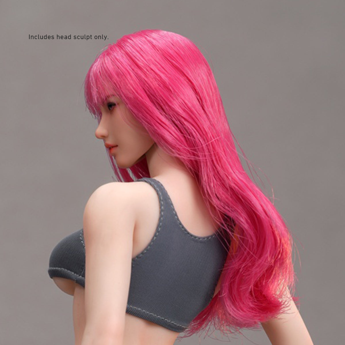 I8TOYS Seamless Steel Frame Platinum Articulated Chest Silicone Moe I8