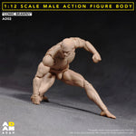 ADAM AD02 Articulated Joints Male Super Strong Comic Style 1/12 Scale Action Figure Body