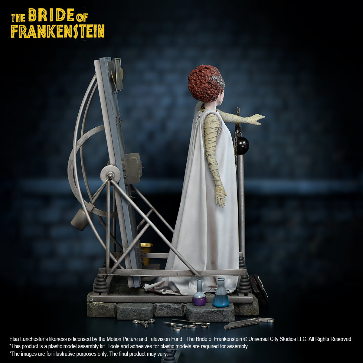 X-PLUS The Bride of Frankenstein Model Kits