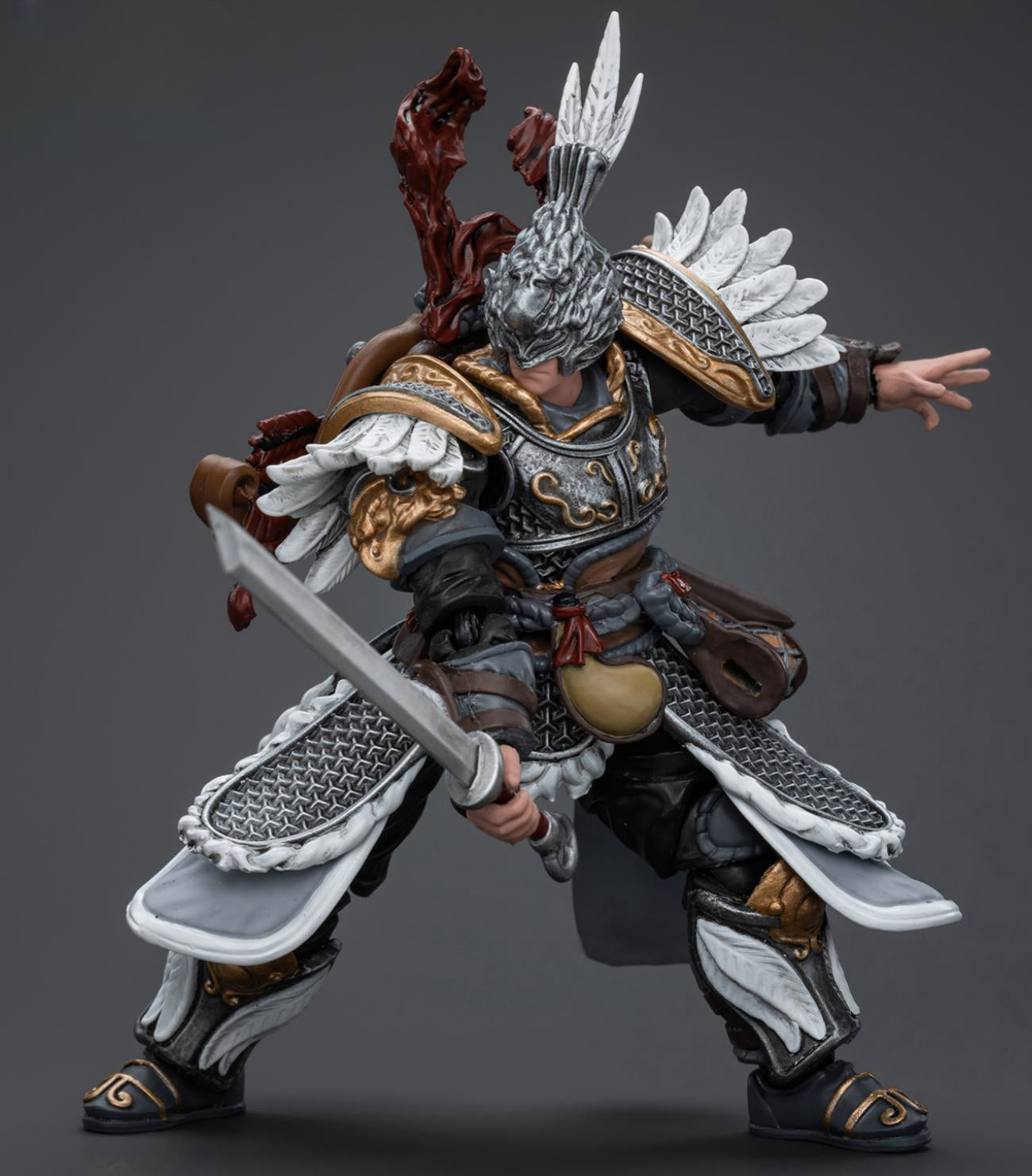 JOYTOY Dark Source JiangHu Northern Hanland Empire White Feather Snowfield Archery Cavalry JT5901 1/18 Scale Action Figure