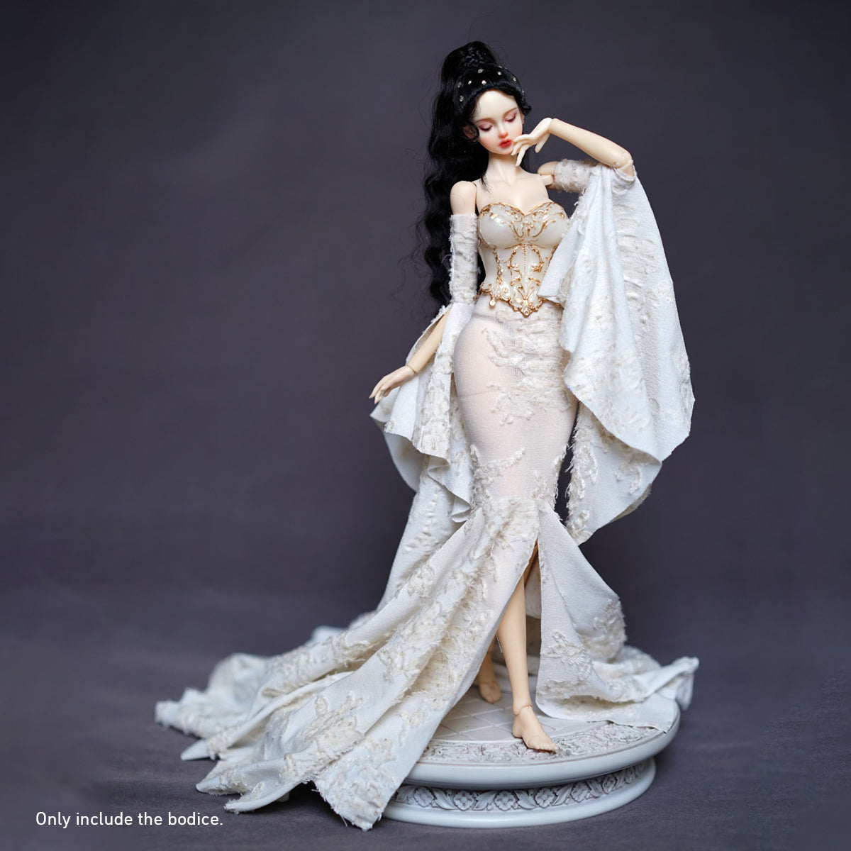 Dimlight Girl Lingerie Light Color Enamel Glaze Effect Painted Version For Figures